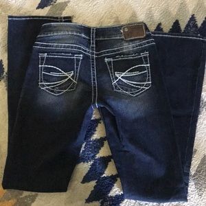 Bootcut Silver Jeans